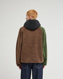 Giacca sherpa reversibile WOLFE ELEMENT