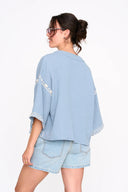 Kimono cardigan con ricami 30515 24 Colours