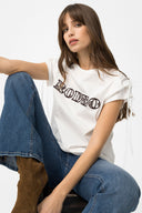 T-shirt con stampa judi Tiffosi