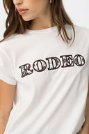 T-shirt con stampa judi Tiffosi