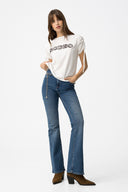 T-shirt con stampa judi Tiffosi