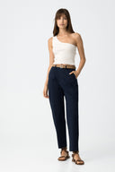 Pantaloni con cintura cinos Pepper Tiffosi