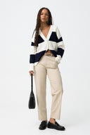 Pantaloni con cintura cinos Pepper Tiffosi