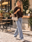 Borsa a tracolla in vera pelle mary Collin's