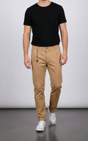 Pantalone con molla tapered fit p63 Over d