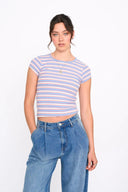 T-shirt a righe 12487 24Colours