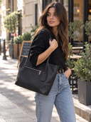 Borsa a spalla in vera pelle vittoria Collin's