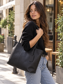 Borsa a spalla in vera pelle vittoria Collin's
